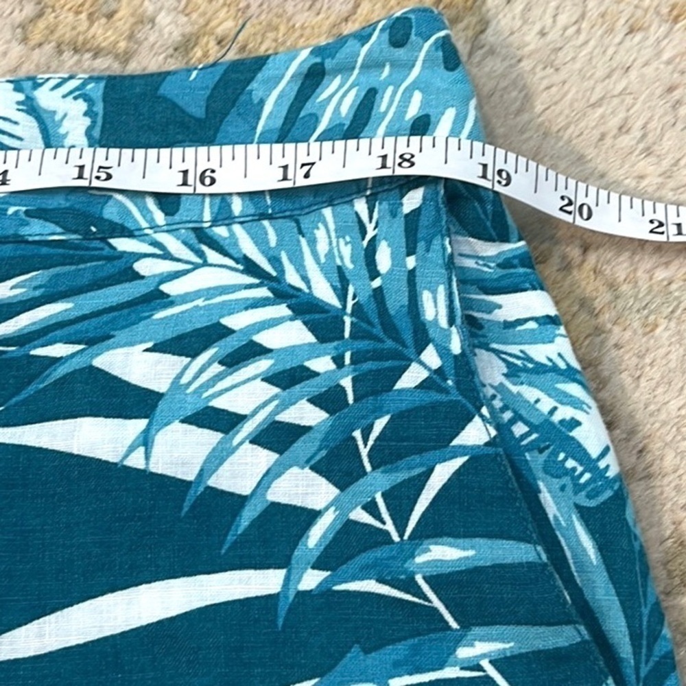 C&C California, Linen, Yacht-Wear Palazzo, Wide Leg Pants, Elastic Back Waist,L - Picture 7 of 14